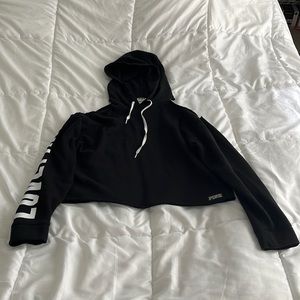 VS Pink Cold Shoulder Hoodie